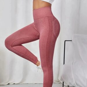 Leggings Unicolor Rojo