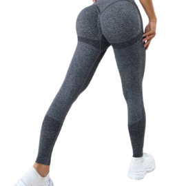 Leggins Unicolor Gris Oscuro
